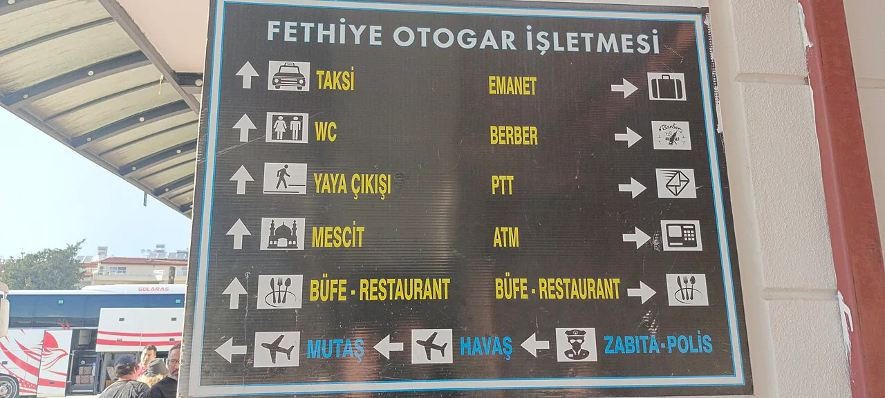 Fethiye Otogarı (Şehirlerarası Otobüs Terminali) - 1